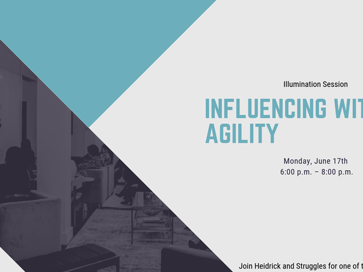 Illumination Session: Influencing With Agility