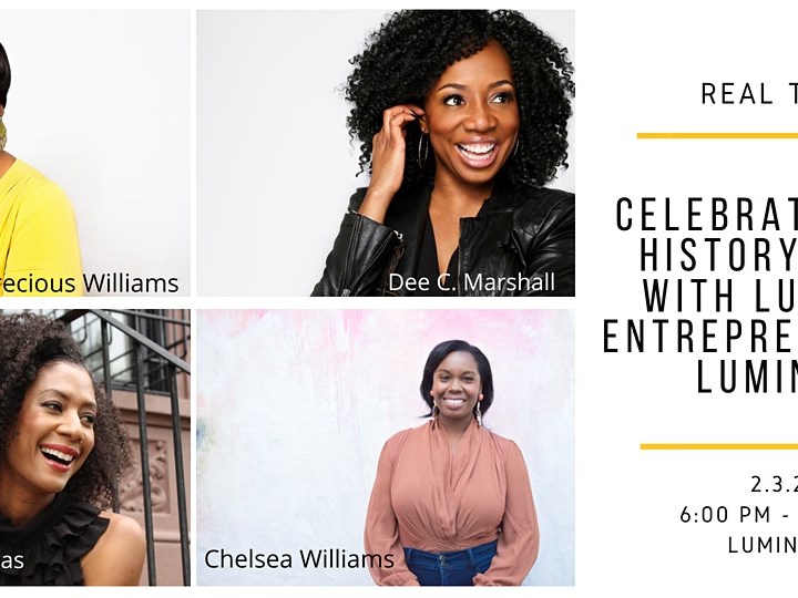 Celebrate Black History Month with Luminous Entrepreneurs at Luminary