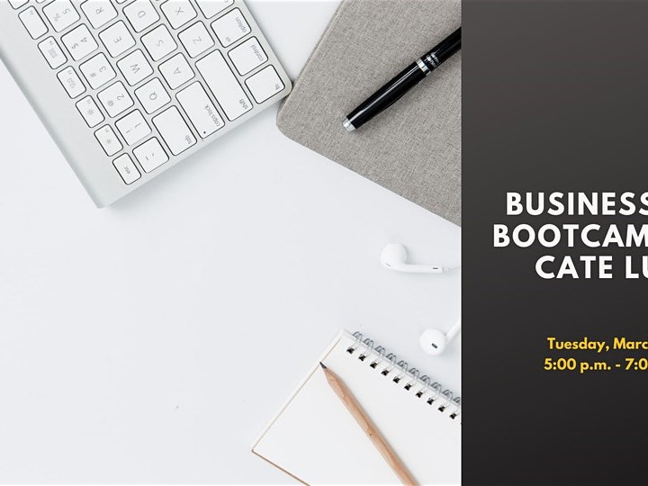 Business Plan Boot Camp with Cate Luzio - IN PERSON OR VIRTUAL