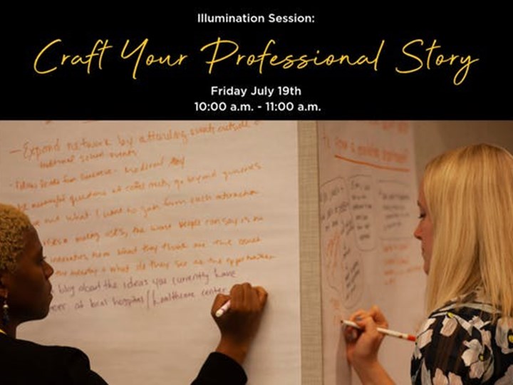 Illumination Session: Craft Your Professional Story