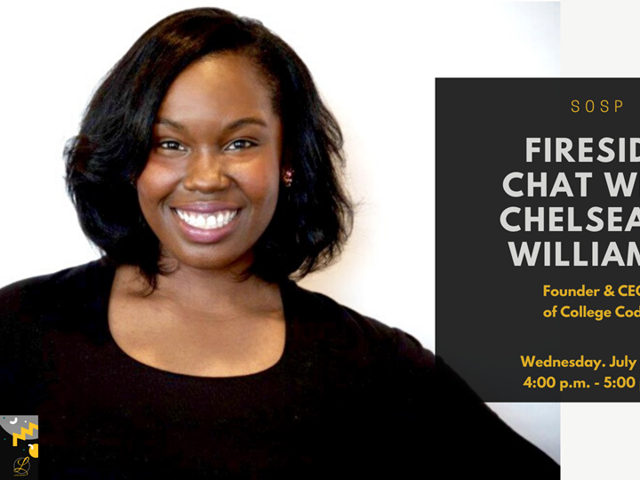 SOSP: Fireside Chat with Chelsea Williams, Founder and CEO of College Code