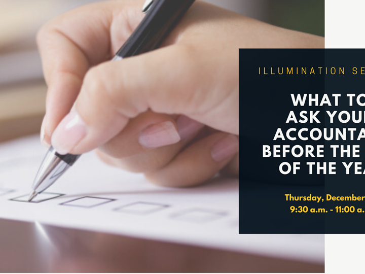 Illumination Session: What to Ask Your Accountant